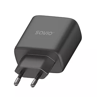 Savio Ładowarka sieciowa 30W Quick Charge, Power Delivery 3.0, LA-06/B