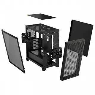 Corsair Obudowa 3000D Airflow TG Mid-Tower Czarna