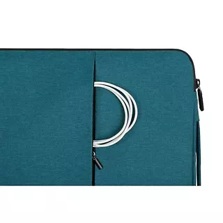 Gecko Covers Etui Gecko zipper sleeve Eco na laptop 13 cali Petrol