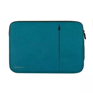 Gecko Covers Etui Gecko zipper sleeve Eco na laptop 13 cali Petrol