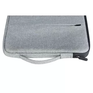 Gecko Covers Etui Gecko zipper sleeve eco na laptop 15 cali Szary