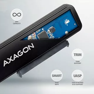 AXAGON ADSA-FP2C Adapter USB-C 5Gbps SATA 6G 2.5" HDD/SSD FASTPort2