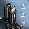 AXAGON BUCM32-CF15AB Kabel przedłużacz Gen2 USB-C - USB-C 1.5m, 5A, 20Gbps, PD 240W, oplot