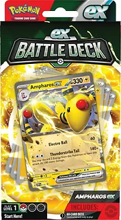 Pokemon TCG Karty April Ex Battle Deck Ampharos
