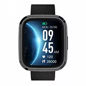 Garett Electronics Smartwatch GRC Style Czarny stalowy