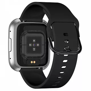 Garett Electronics Smartwatch GRC Style Srebrno-czarny