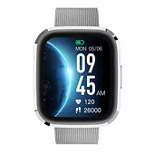 Garett Electronics Smartwatch GRC Style Srebrny stalowy