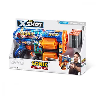 ZURU X-Shot Wyrzutnia Skins Dread Sonic the Hedgehog