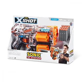 ZURU X-Shot Wyrzutnia Skins Dread Sonic the Hedgehog