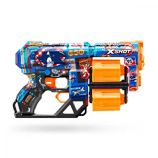 ZURU X-Shot Wyrzutnia Skins Dread Sonic the Hedgehog