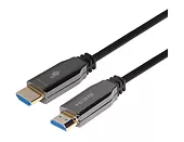 TB Kabel HDMI v2.0 hybrydowy optyczny światłowodowy 10m