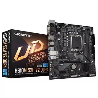 Gigabyte Płyta główna H610M S2H V2 DDR4 s1700 2DDR4 DP/HDMI M.2 mATX