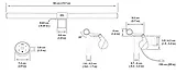 Benq Podświetlenie monitora Screen Bar Halo 9H.W49WT.ES3