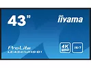 IIYAMA Monitor wielkoformatowy 43 cale LE4341UHS-B1 IPS,4K,18/7,LAN,USB,HDMI