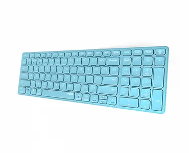 RAPOO Klawiatura bezprzewodowa E9700M Multimode niebieska