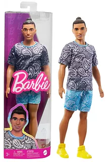 Mattel Lalka Barbie Fashionistas Ken z brązowymi włosami