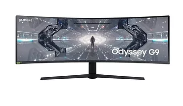 Samsung Monitor 49 cali LC49G95TSSPXEN VA 5120x1440 DQHD 32:9 super szeroki 1xHDMI 2xDP 2xUSB 3.0 1ms(GTG) HAS zakrzywiony 240Hz Gaming 2 lata d2d