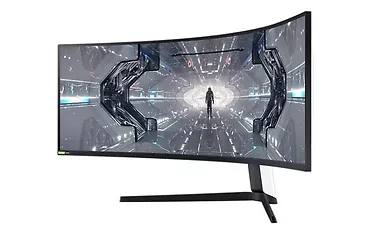 Samsung Monitor 49 cali LC49G95TSSPXEN VA 5120x1440 DQHD 32:9 super szeroki 1xHDMI 2xDP 2xUSB 3.0 1ms(GTG) HAS zakrzywiony 240Hz Gaming 2 lata d2d