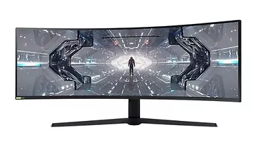 Samsung Monitor 49 cali LC49G95TSSPXEN VA 5120x1440 DQHD 32:9 super szeroki 1xHDMI 2xDP 2xUSB 3.0 1ms(GTG) HAS zakrzywiony 240Hz Gaming 2 lata d2d