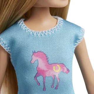 Mattel Lalki Barbie Lekcja jazdy konnej 2 lalki i konik
