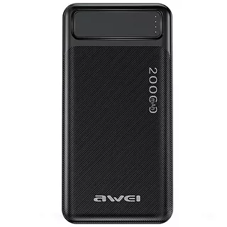 AWEI Powerbank 20000mAh P6K 2xUSB-A