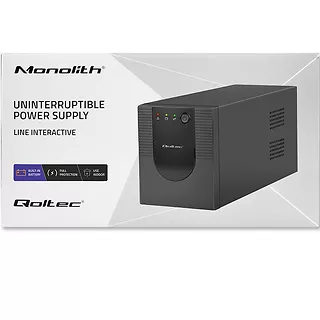 Qoltec Zasilacz awaryjny UPS | Monolith | 1200VA | 720W