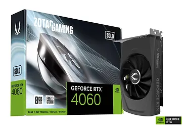 ZOTAC Karta graficzna GeForce RTX 4060 Solo 8GB GDDR6 128bit 3DP/HDMI