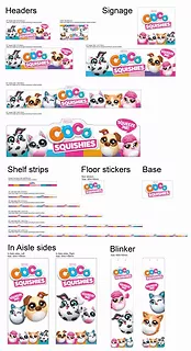 ZURU Coco Surprise Maskotka SQUISHIES seria 1