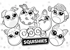 ZURU Coco Surprise Maskotka SQUISHIES seria 1