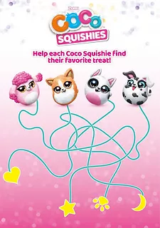 ZURU Coco Surprise Maskotka SQUISHIES seria 1