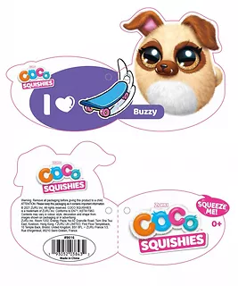 ZURU Coco Surprise Maskotka SQUISHIES seria 1