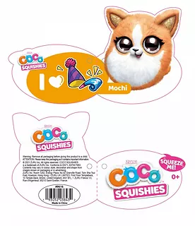 ZURU Coco Surprise Maskotka SQUISHIES seria 1