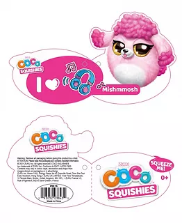 ZURU Coco Surprise Maskotka SQUISHIES seria 1