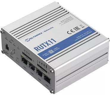 TELTONIKA Router LTE RUTX11(Cat 6), WiFi, BLE, GNSS, Ethernet