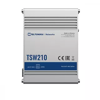 TELTONIKA Przełącznik przemysłowy TSW210 2xSFP 8xGbE