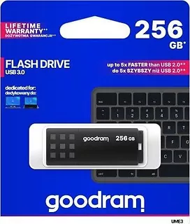 GOODRAM Pendrive UME3 256GB USB 3.0 czarny