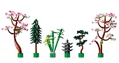 LEGO Klocki Icons 10315 Zaciszny ogrod