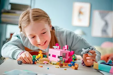 LEGO Klocki Minecraft 21247 Dom aksolotla