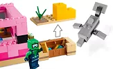 LEGO Klocki Minecraft 21247 Dom aksolotla