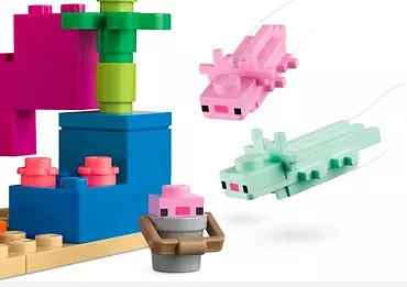 LEGO Klocki Minecraft 21247 Dom aksolotla