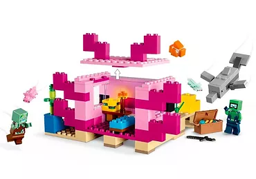 LEGO Klocki Minecraft 21247 Dom aksolotla