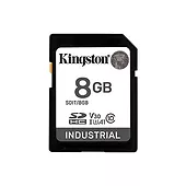 Kingston Karta pamięci SD 8GB Industrial C10 UHS-I U3 V30 A1 pSLC