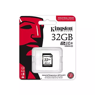 Kingston Karta pamięci SD 32GB Industrial C10 UHS-I U3 V30 A1 pSLC