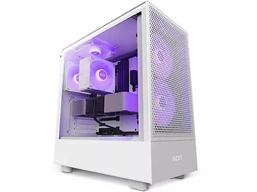 NZXT Obudowa H5 Flow RGB z oknem Biała