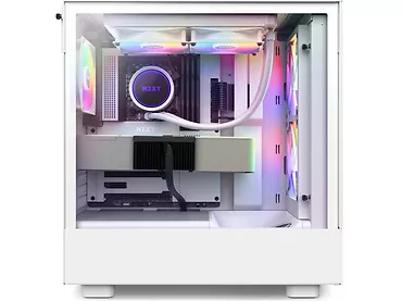 NZXT Obudowa H5 Flow RGB z oknem Biała