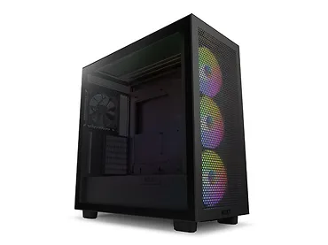 NZXT Obudowa H7 Flow RGB z oknem Czarna