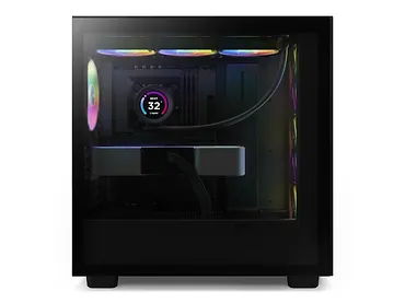 NZXT Obudowa H7 Flow RGB z oknem Czarna