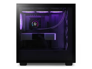 NZXT Obudowa H7 Flow RGB z oknem Czarna