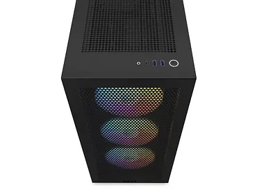 NZXT Obudowa H7 Flow RGB z oknem Czarna