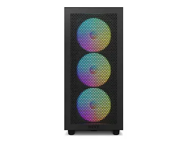 NZXT Obudowa H7 Flow RGB z oknem Czarna